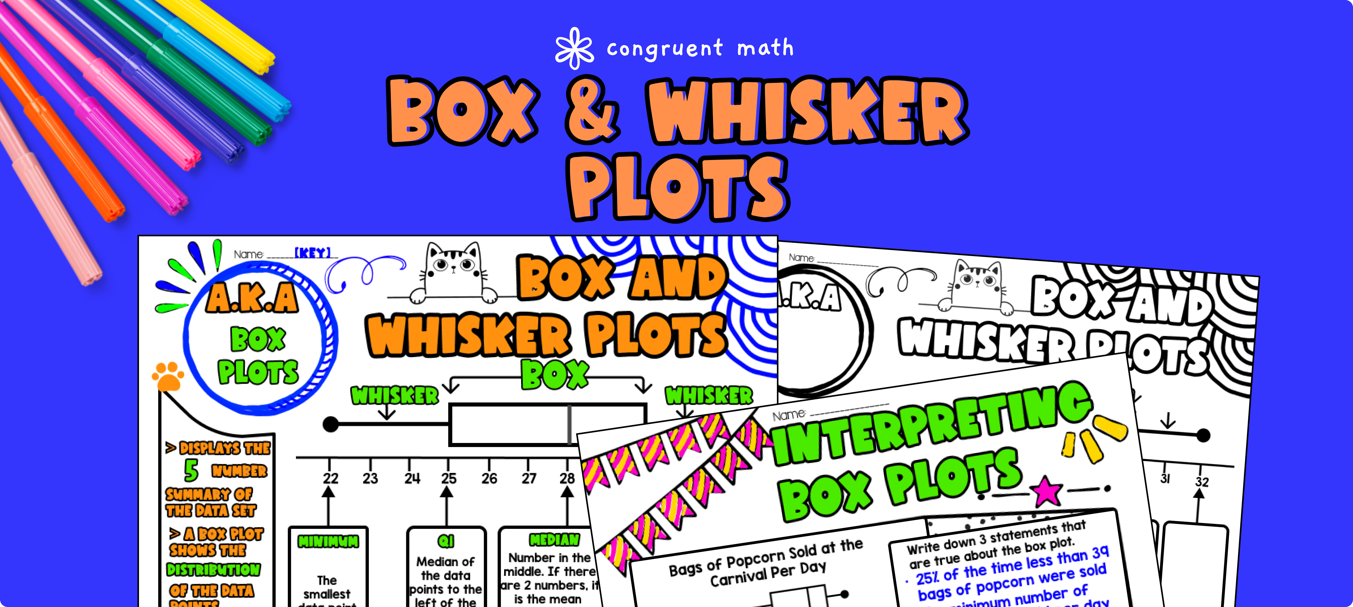 Box and Whiskers Plots Lesson Plan