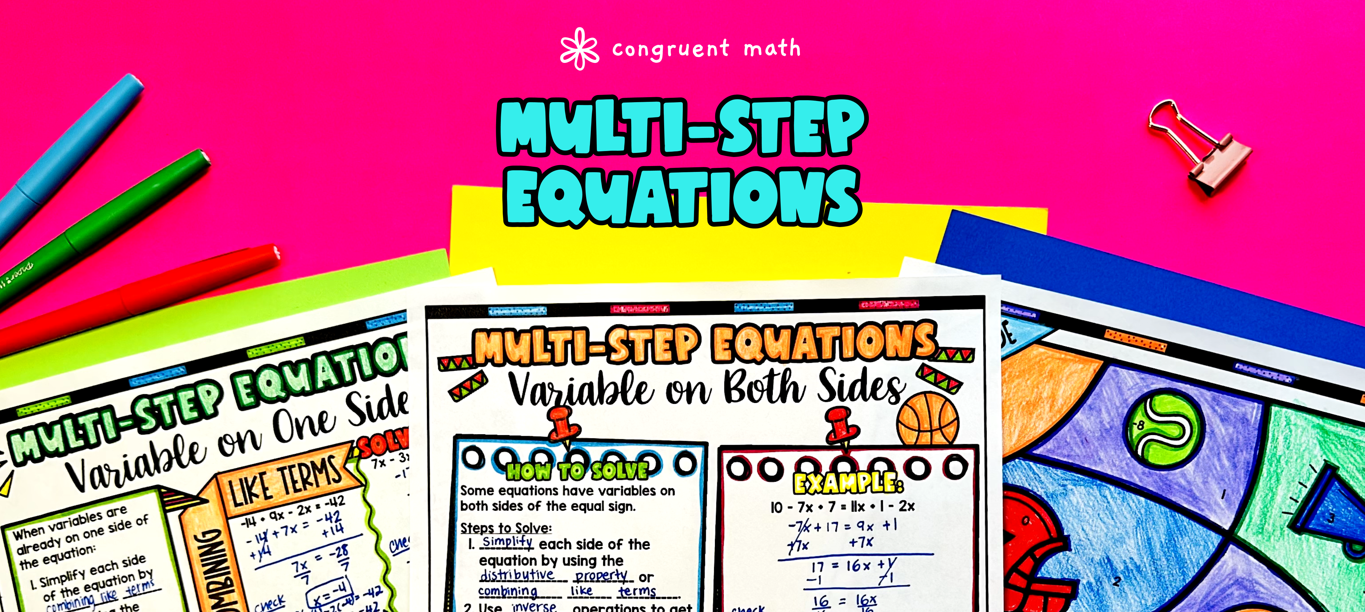 Solving Multi-Step Equations Lesson Plan