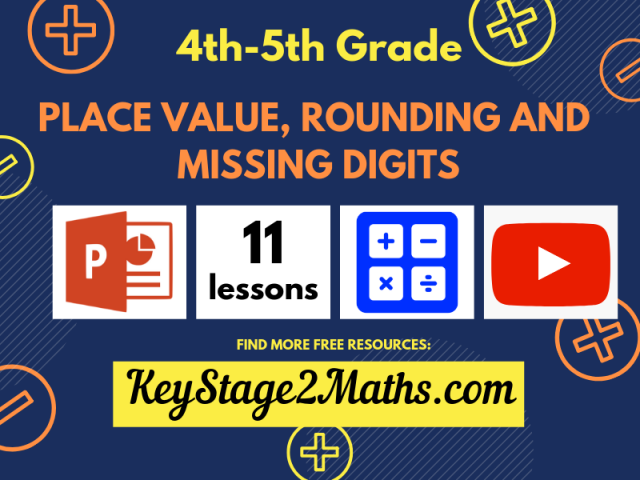 Place value, rounding and missing digits | Addition and Subtraction