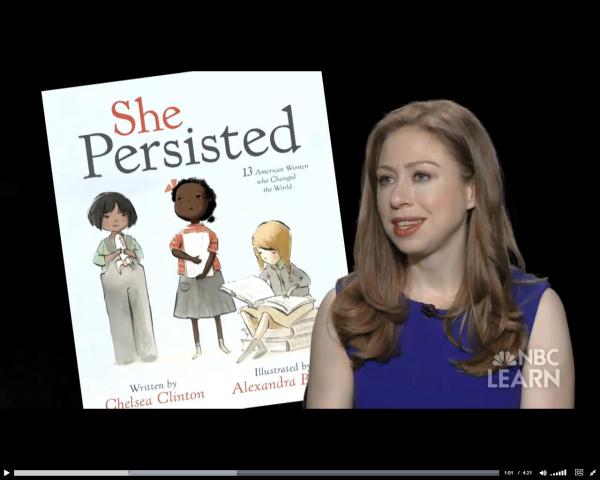 Chelsea Clinton on “She Persisted”