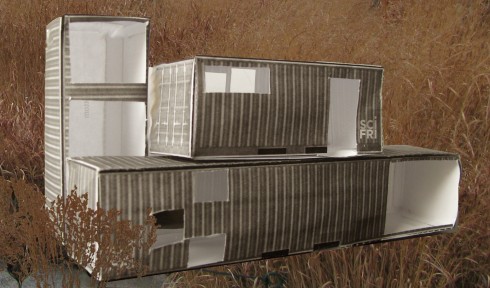 Build a Scale Model of a Shipping Container Home