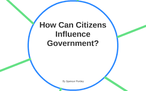Role-play: How to influence your government