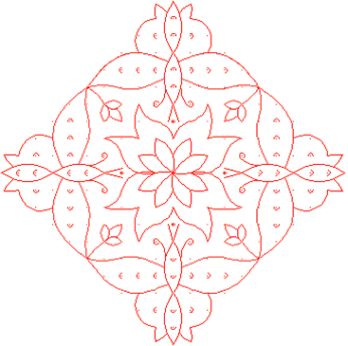 Reflections Fun - Rangoli Patterns